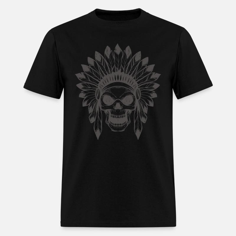 Indian skull' Men's T-Shirt | Spreadshirt